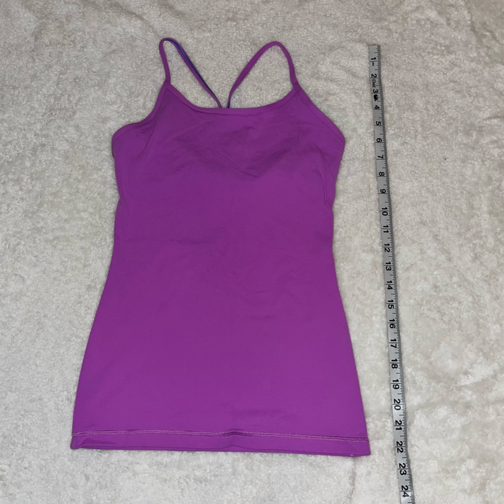 Ivivva size 12 girls cami tank with shelf bra